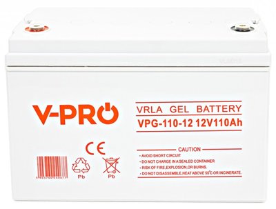 Аккумулятор гелевый VOLT POLSKA VPRO VRLA GEL 12V 110Ah 2844411 фото